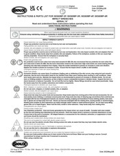 SIOUX IW380MP-4P Manual De Instrucciones