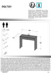 Forte DQLT321 Instrucciones De Montaje