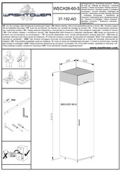 WASHTOWER 37-192-AO Instrucciones De Montaje