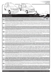 ECS Electronics VW-200-B1 Instrucciones De Montaje