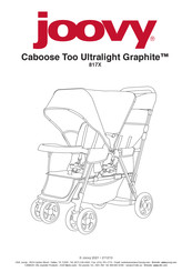 Joovy Caboose Too Ultralight Graphite Manual De Instrucciones