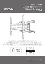 Kanto SDX600 Manual Del Usuario