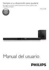 Philips HTL2153B Manual Del Usuario