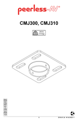 peerless-AV CMJ300 Manual De Instrucciones