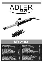 Adler europe AD 2103 Manual De Uso