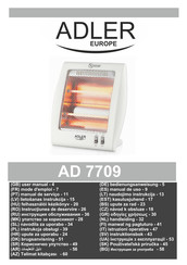 Adler europe AD 7709 Manual De Uso