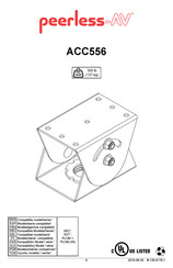 peerless-AV PLCM-UNL Manual De Instrucciones