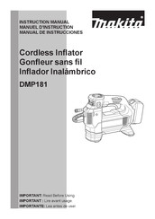 Makita DMP181ZX Manual De Instrucciones