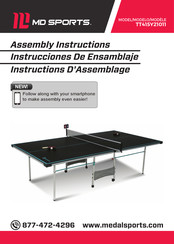 MD SPORTS TT415Y21011 Instrucciones De Ensamblaje