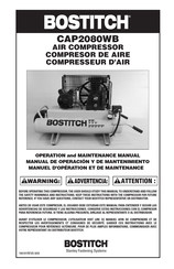 Bostitch CAP2080WB Manual De Operación Y De Mantenimiento