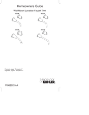 Kohler K-T196-CP Guia Del Usuario