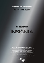 Insignia NS-32E320A13 Información Importante