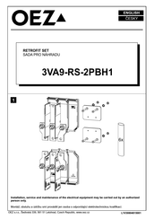 Oez 3VA9-RS-2PBH1 Instrucciones De Uso