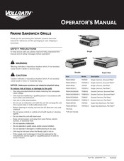 Vollrath TS17001-C Manual De Instrucciones