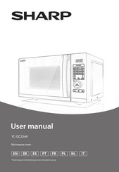 Sharp YC-QC254A Manual Del Usuario