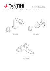 Fantini Rubinetti N513SB Instrucciones
