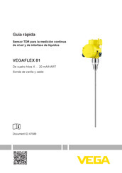 Vega VEGAFLEX 81 Guía Rápida
