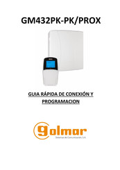 golmar GM432PK-PK/PROX Guía Rápida