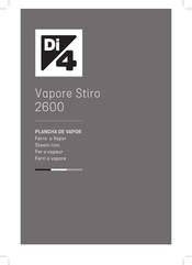 Di4 Vapore Stiro 2600 Manual De Instrucciones