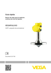 Vega VEGAPULS 63 Guía Rápida