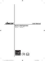 Dacor DRF487 Serie Manual Del Usuario