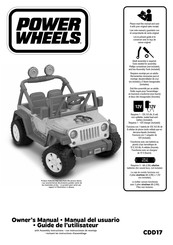 Fisher-Price Power Wheels CDD17 Manual Del Usuario