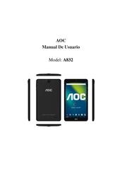 AOC A832 Manual De Usuario