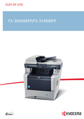 Kyocera ECOSYS FS-3140MFP Guía De Uso