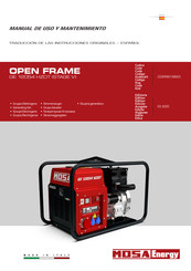 Mosa Energy GE 12054 HZDT Manual De Uso Y Mantenimiento