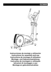 BH FITNESS G2388iE Instrucciones De Montaje Y Utilización