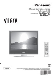 Panasonic VIERA TX-20LA70F Manual De Instrucciones