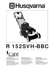 Husqvarna R 152SVH-BBC Manual De Las Instrucciones