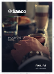 Saeco PICOBARISTO HD8924/09 Manual Del Usuario