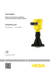 Vega VEGAPULS 67 Guía Rápida