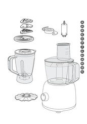 Moulinex FP345E10 Manual Del Usuario