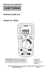 Craftsman 82023 Manual Del Propietário