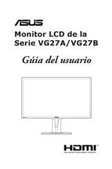 Asus VG27B Serie Guia Del Usuario