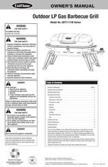 Uniflame GBT1111W Serie Manual Del Usuario