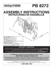 Swing-N-Slide PB 8272 Instrucciones De Ensamblaje