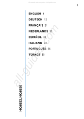 Philips HQ6832 Manual Del Usuario