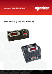 norbar TRUCHECK PLUS Manual Del Operador