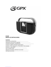 GPX BI108B Manual De Instrucciones