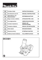 Makita DCC501 Manual De Instrucciones