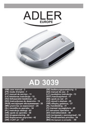 Adler europe AD 3039 Manual De Uso