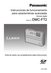 Panasonic Lumix DMC-FT2 Instrucciones De Funcionamiento Para Características Avanzadas