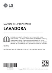 LG WD22 V2S6R Serie Manual Del Propietário