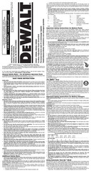 DeWalt DW928 Manual De Instrucciones