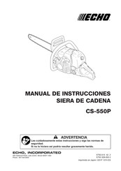 Echo CS-550P Manual De Instrucciones