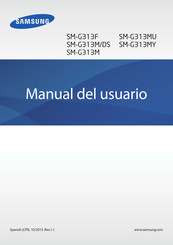 Samsung SM-G313M Manual Del Usuario