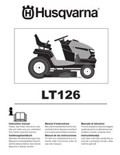 Husqvarna LT126 Manual De Las Instrucciones